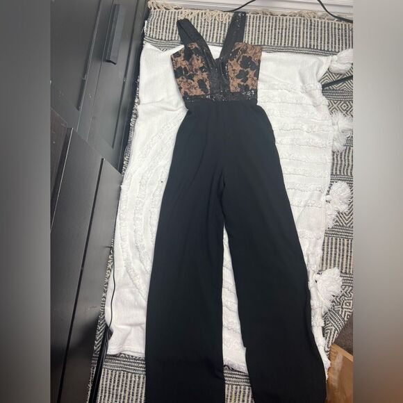 Dress the Population Elias jumpsuit Xxs/ Xs - Picture 2 of 9